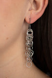 Long Live The Rebels - Silver Hoop Earring