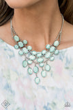 Serene Gleam - Blue Necklace