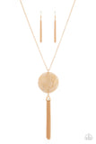 Up FAUX Grabs - White Necklace