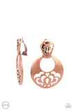 Industrial Eden - Copper Clip-on Earring