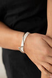 Craveable Curves - White Bracelet