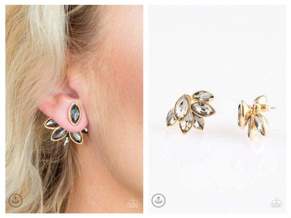 Fanciest Of Them All - Gold Post Earring