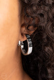 Ready, Steady, GLOW - Black Clip-on Earring