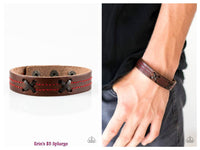 Black and Brown Urban Snap Bracelet