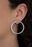 Spot On Opulence - White Post Earring