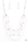 Best POSH-ible Taste - White Necklace