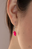 Glossy Glamorous - Pink Necklace