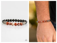 Red and Brown Urban Bracelet