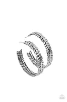 Laurel Gardens - Silver Hoop Earring