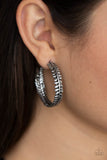 Laurel Gardens - Silver Hoop Earring