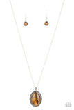 Tranquil Talisman - Brown Necklace