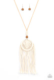 Desert Dreamscape - Brown Necklace