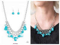 Brazilian Bay - Blue Necklace