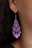 STAYCATION Home - Purple Earring