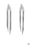 It Takes Two To TASSEL - Black Post Earring
