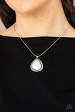 Canyon Oasis - White Necklace