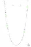 SHEER As Fate - Green Necklace