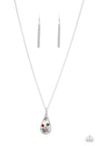 Pop Goes the Perennial - Purple Necklace
