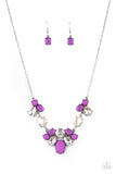 Ethereal Romance - Purple Necklace