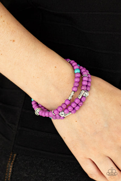 Desert Decorum - Purple Bracelet