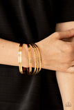 How Do You Stack Up? - Gold Bracelet