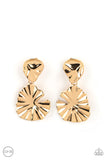 Empress Of The Amazon - Gold Clip-on Earring