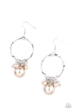 Delectably Diva - Brown Earring