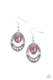 Serene Shimmer - Purple Earring
