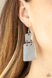 Tagging Along - Silver Earring