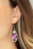 Harmonious Harbors - Purple Earring