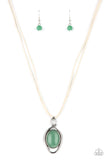 Desert Mystery - Green Necklace