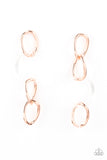 Talk In Circles - Copper Post Earring