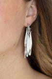 Pursuing The Plumes - Silver Post Earring