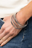 Gliding Gleam - Silver Bracelet