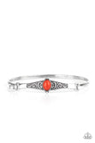 Stone Scrolls - Red Bracelet