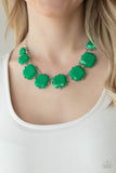 Prismatic Prima Donna - Green Necklace