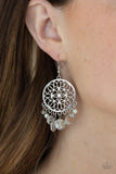 Garden Dreamcatcher - White Earring
