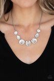 Unfiltered Confidence - White Necklace