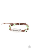 Roaming For Days - Green Bracelet