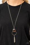 Nice To GLOW You - Brown Necklace