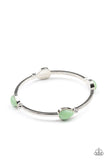 Dewdrop Dancing - Green Bracelet