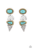 Earthy Extravagance - Multi Post Earring