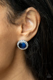 Glowing Dazzle - Blue Post Earring