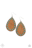 Rustic Refuge - Blue Earring