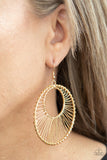Artisan Applique - Gold Earring