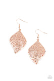 Your Vine Or Mine - Rose Gold Earring