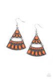Desert Fiesta - Orange Earring