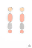 All Out Allure - Orange Post Earring