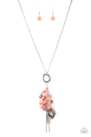 AMOR to Love - Orange Necklace