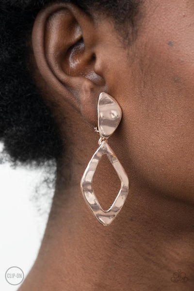 Industrial Gallery - Rose Gold Clip-on Earring